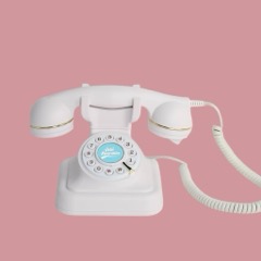 Ivory Klasik Retro Telefon görsel 1