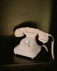 Ivory Klasik Retro Telefon görsel 2
